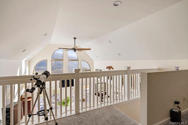 130 Hanley Road Fleischmanns, NY 12430 - Photo 22 of 39 a view of staircase with railing and white walls