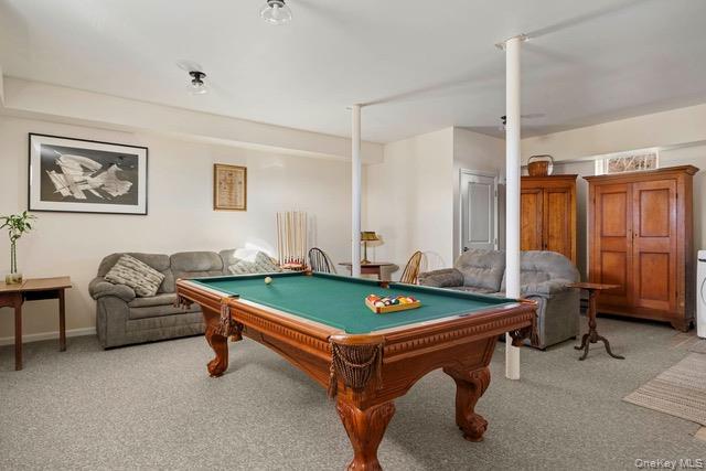 130 Hanley Road Fleischmanns, NY 12430 - Photo 30 of 39 a room with furniture pool table and flat screen tv