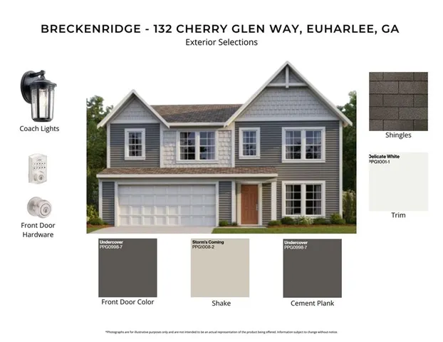 $399,990 | 132 Cherry Gln Way, Euharlee, GA 30145
