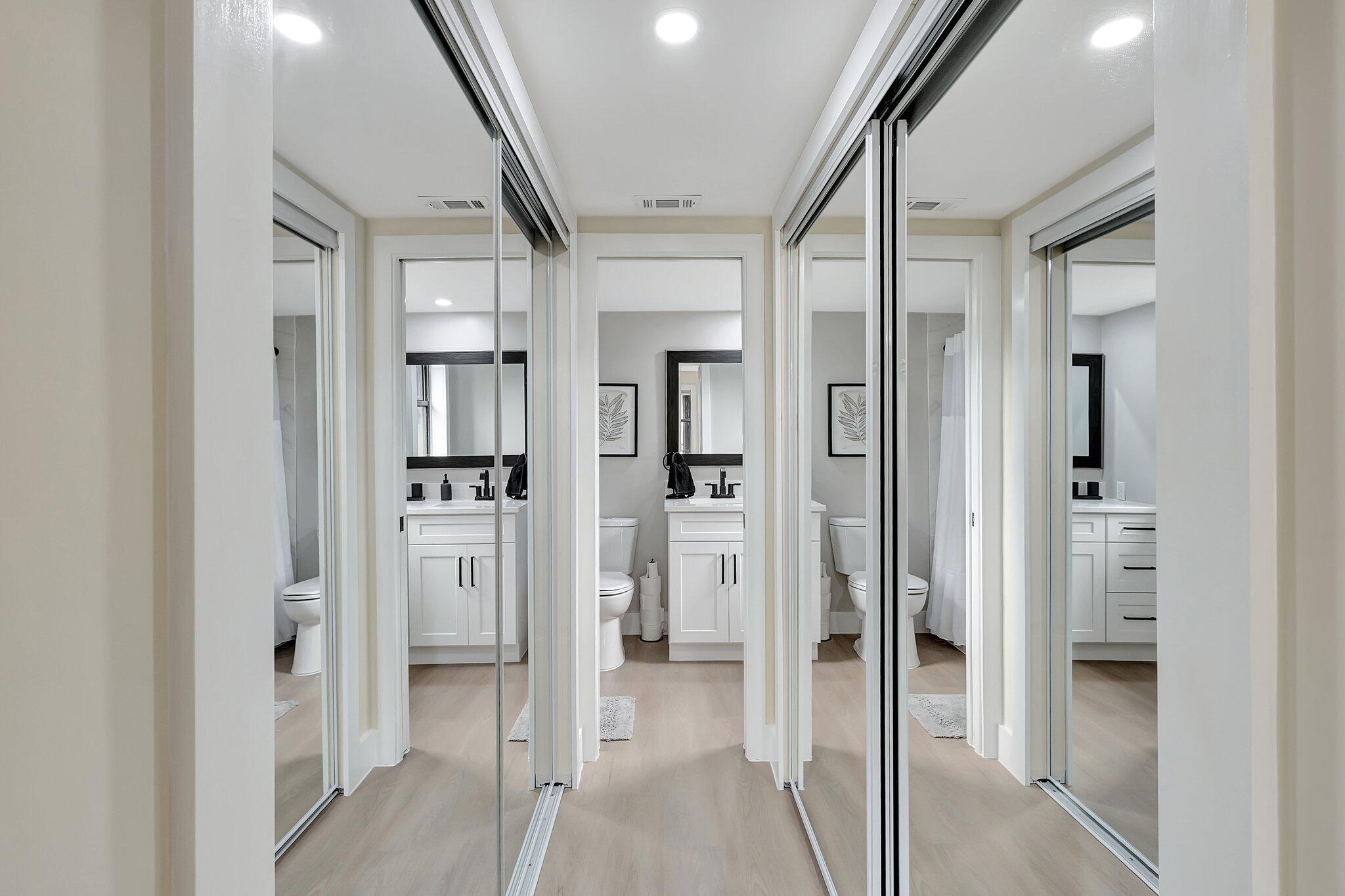 4885 Southeast Capstan Avenue, Unit 21 Stuart, FL 34997 - Photo 8 of 14 a view of entryway with livingroom and furniture