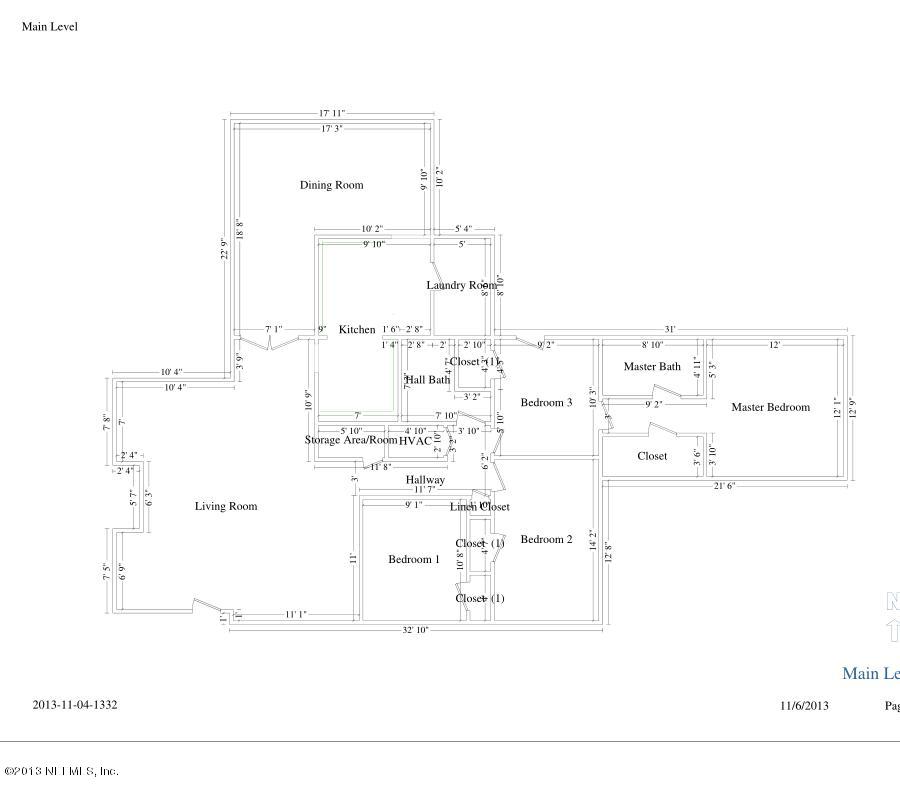 1143 Scotten Road Jacksonville, FL 32205 - Photo 14 of 14 floor_plan