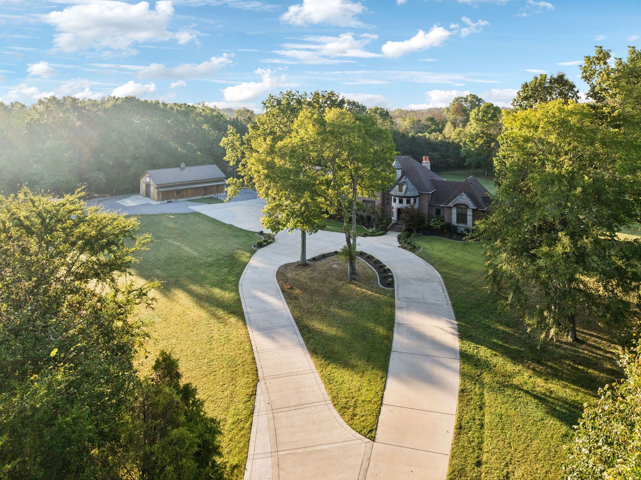 1856 Mires Road Mount Juliet, TN 37122 - Photo 17 of 93 a view of a lake with a yard