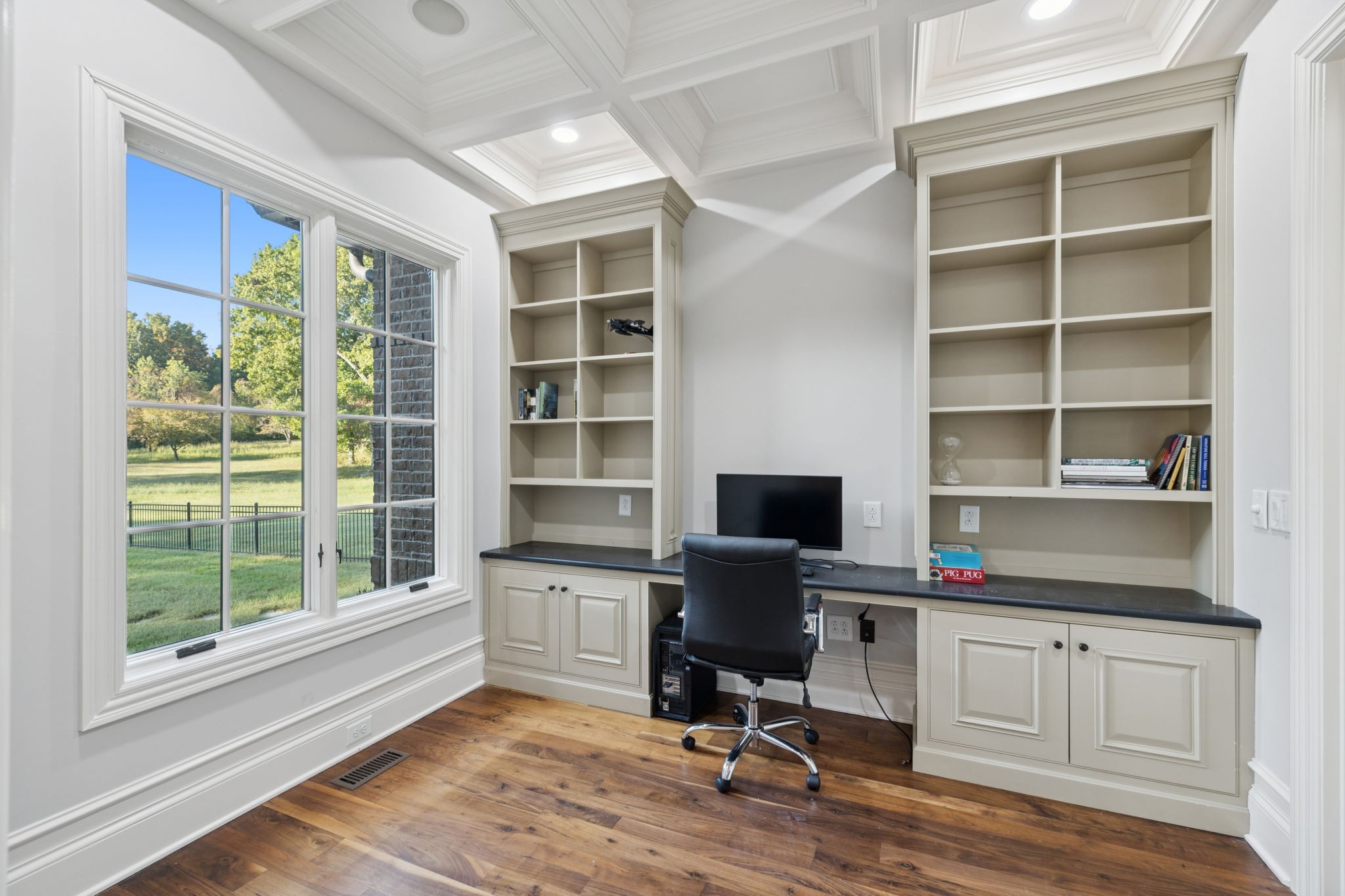 1856 Mires Road Mount Juliet, TN 37122 - Photo 60 of 93 a view of a workspace with furniture and a window
