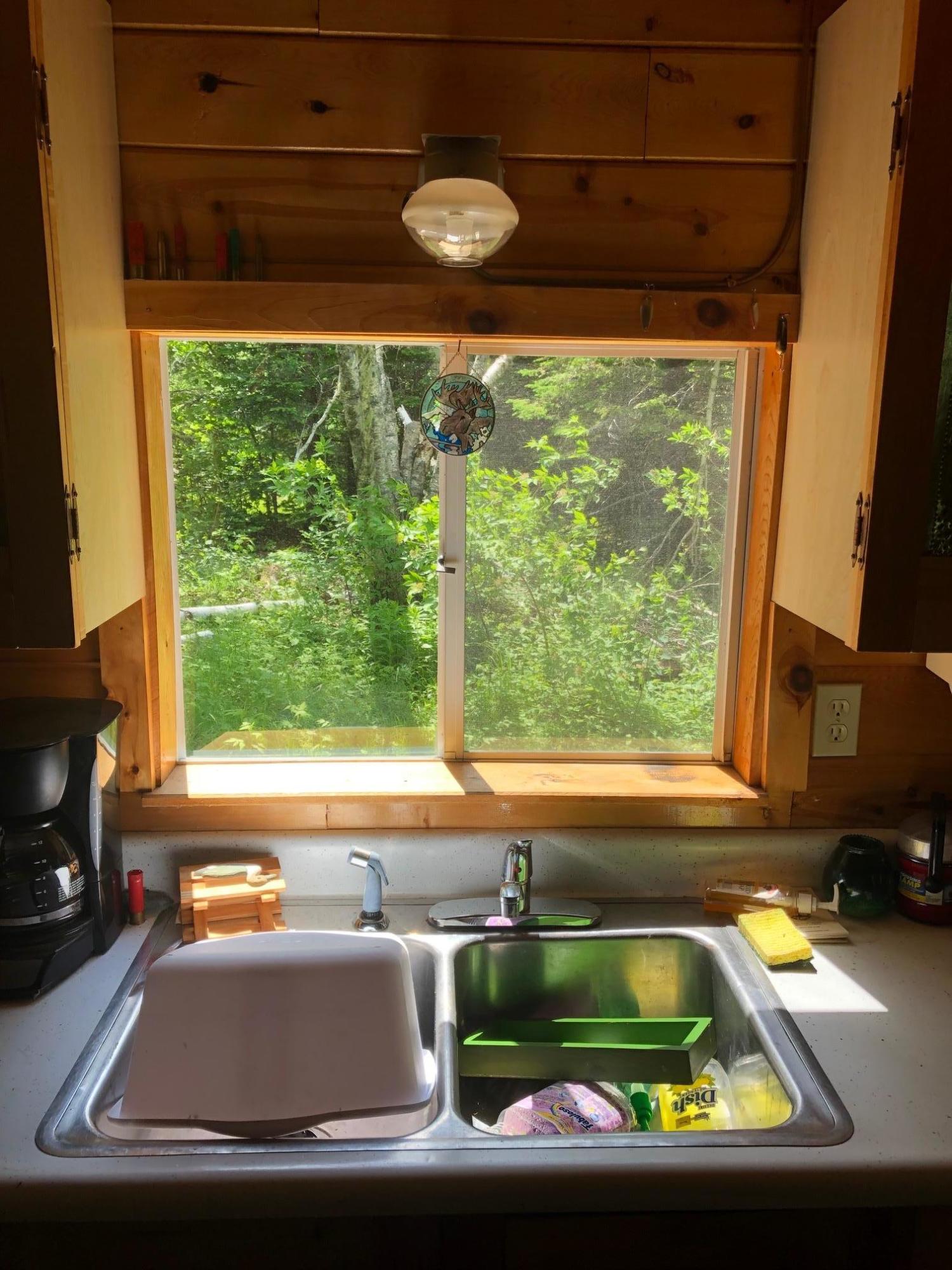 7 East Russell Pond Road South Houlton, ME 04730 - Photo 7 of 28 Kitchen Window (Hunt Russell Pond)