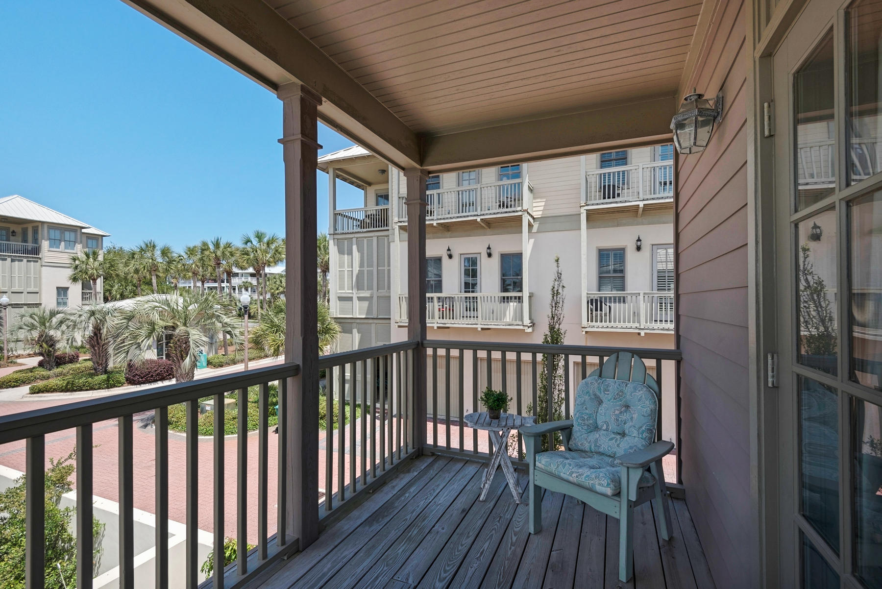 31 Sunset Beach Blvd Inlet Beach Inlet Beach, FL 32461 - Photo 18 of 28 a view of a balcony with wooden floor