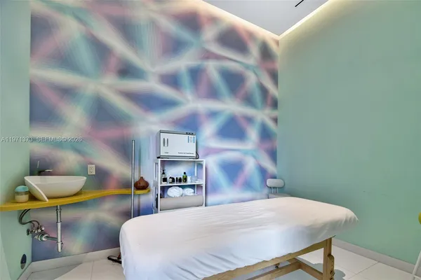 a view of a terrace with couches