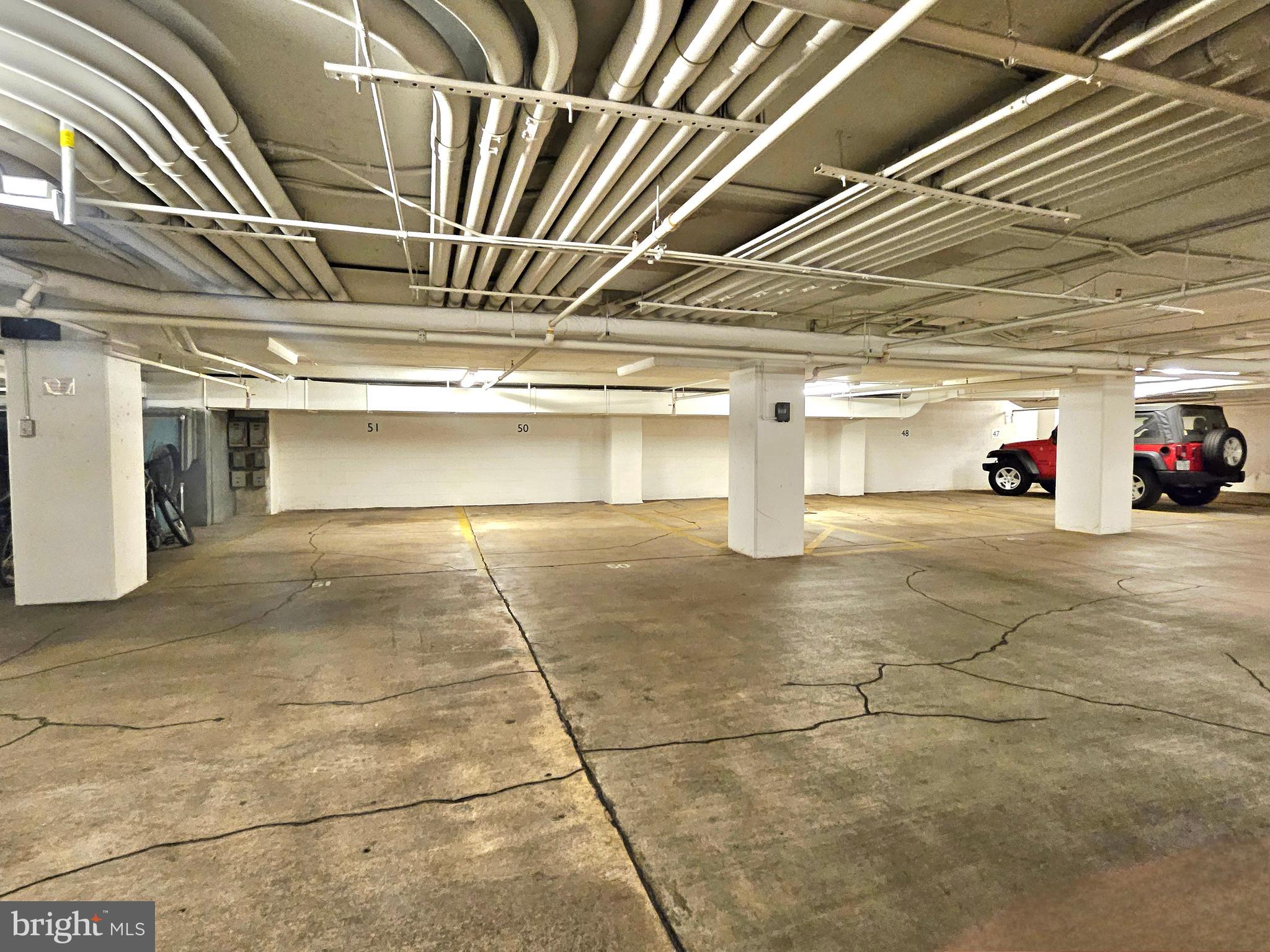 1080 Wisconsin Avenue Northwest, Unit 103/104 Washington, DC 20007 - Photo 32 of 37 a view of parking garage