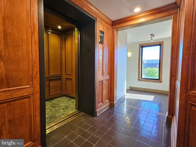 a view of front door