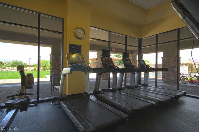 7404 Eggshell Drive North Las Vegas, NV 89084 - Photo 33 of 39 Exercise room