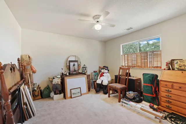 a view of empty space with mountain view