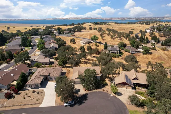 a view of lake with trees