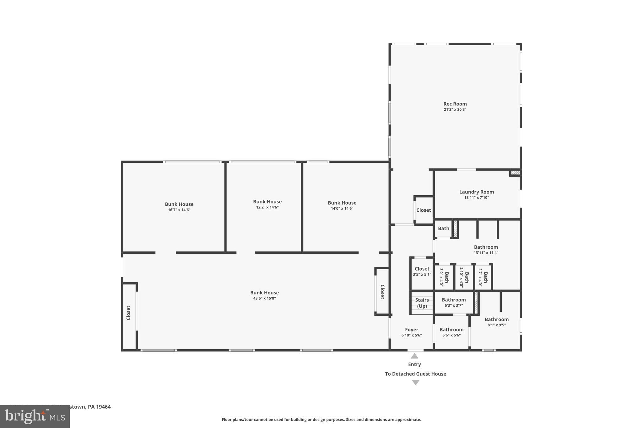 2488 Sanatoga Road Pottstown, PA 19464 - Photo 15 of 92 Bunk house and office 1st floor
