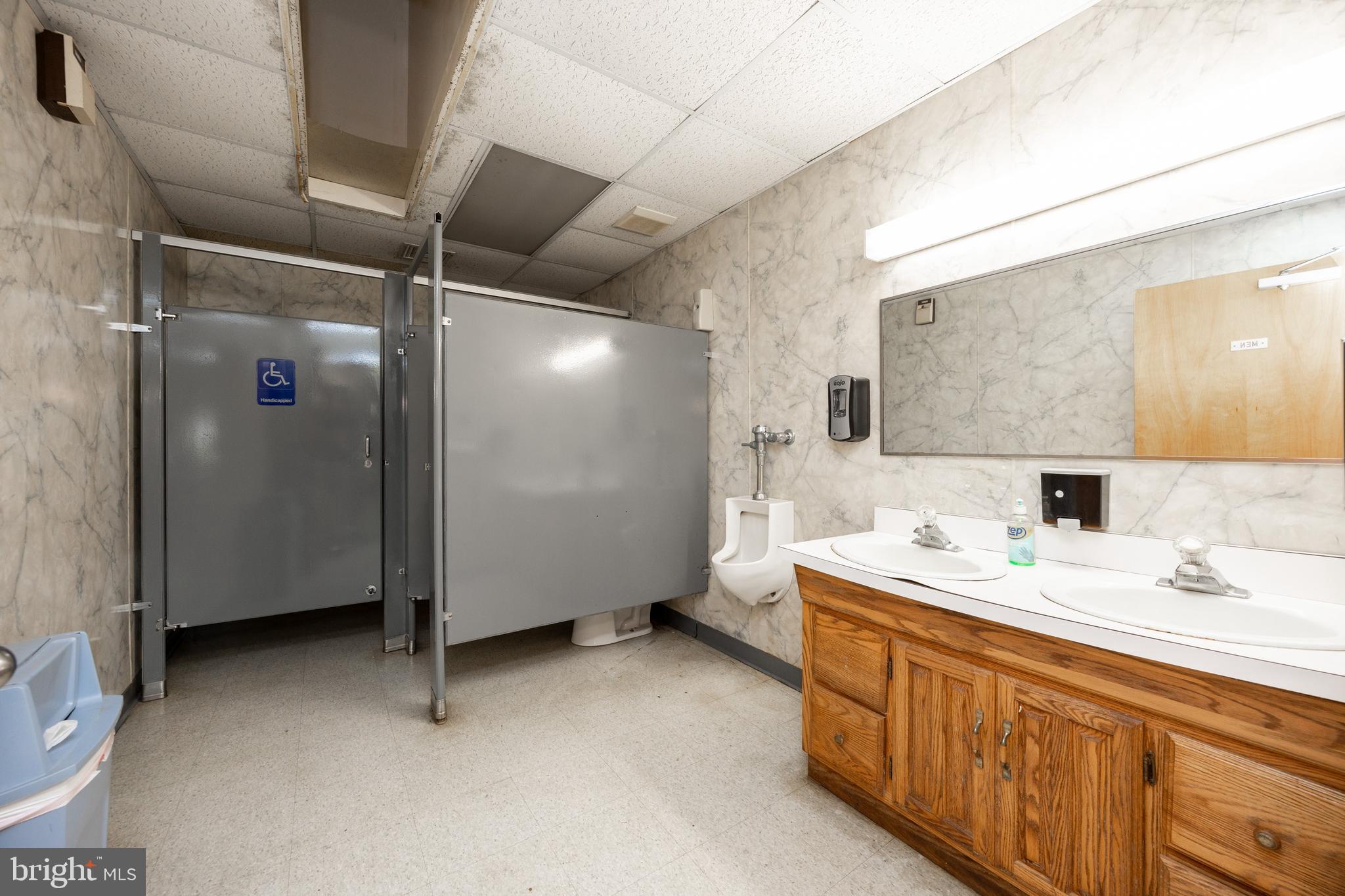 2488 Sanatoga Road Pottstown, PA 19464 - Photo 52 of 92 a bathroom with a double vanity sink mirror and shower