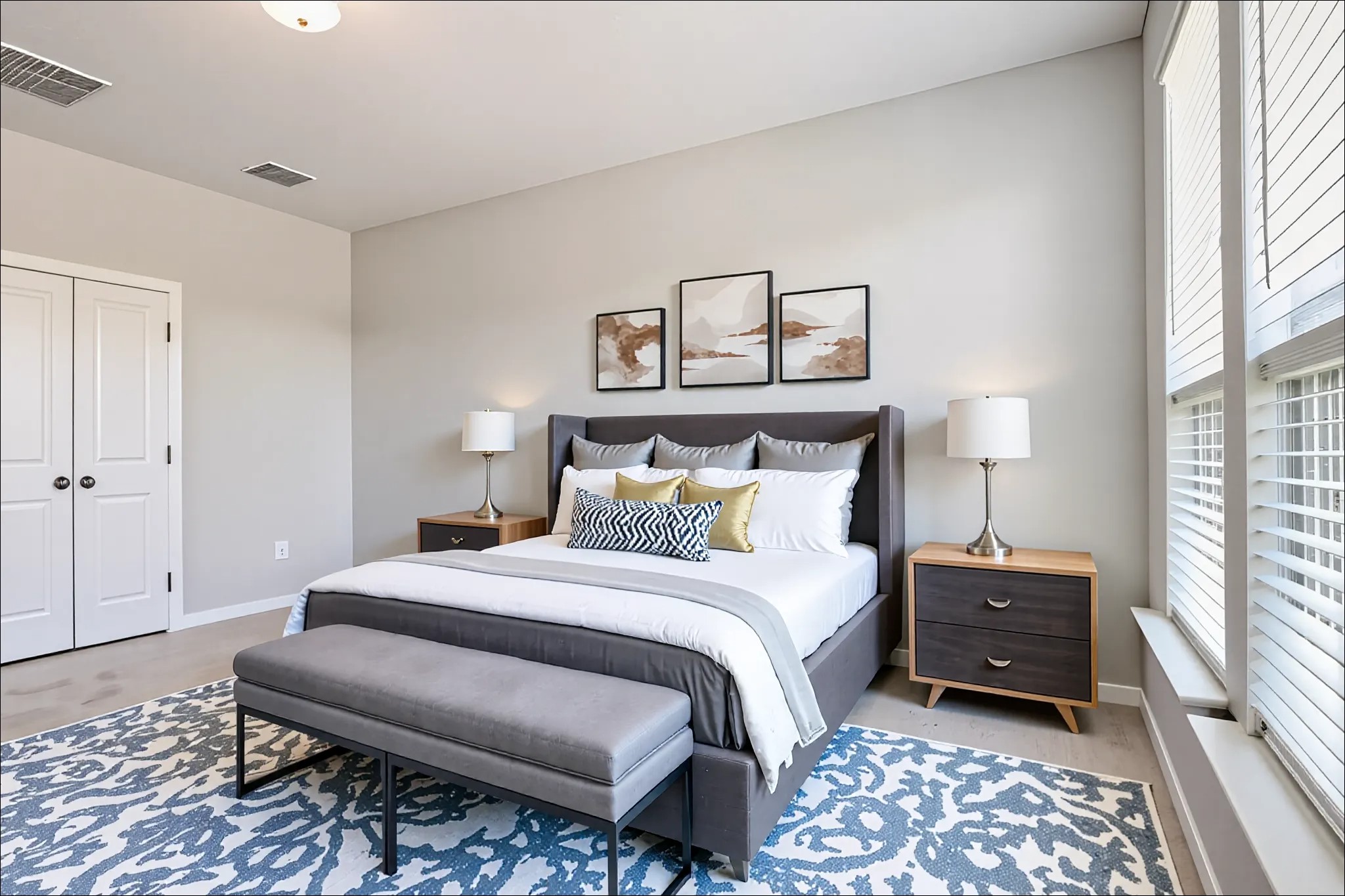 574 Sugar Cane Buda, TX 78610 - Photo 21 of 34 Primary Bedroom Partly Staged