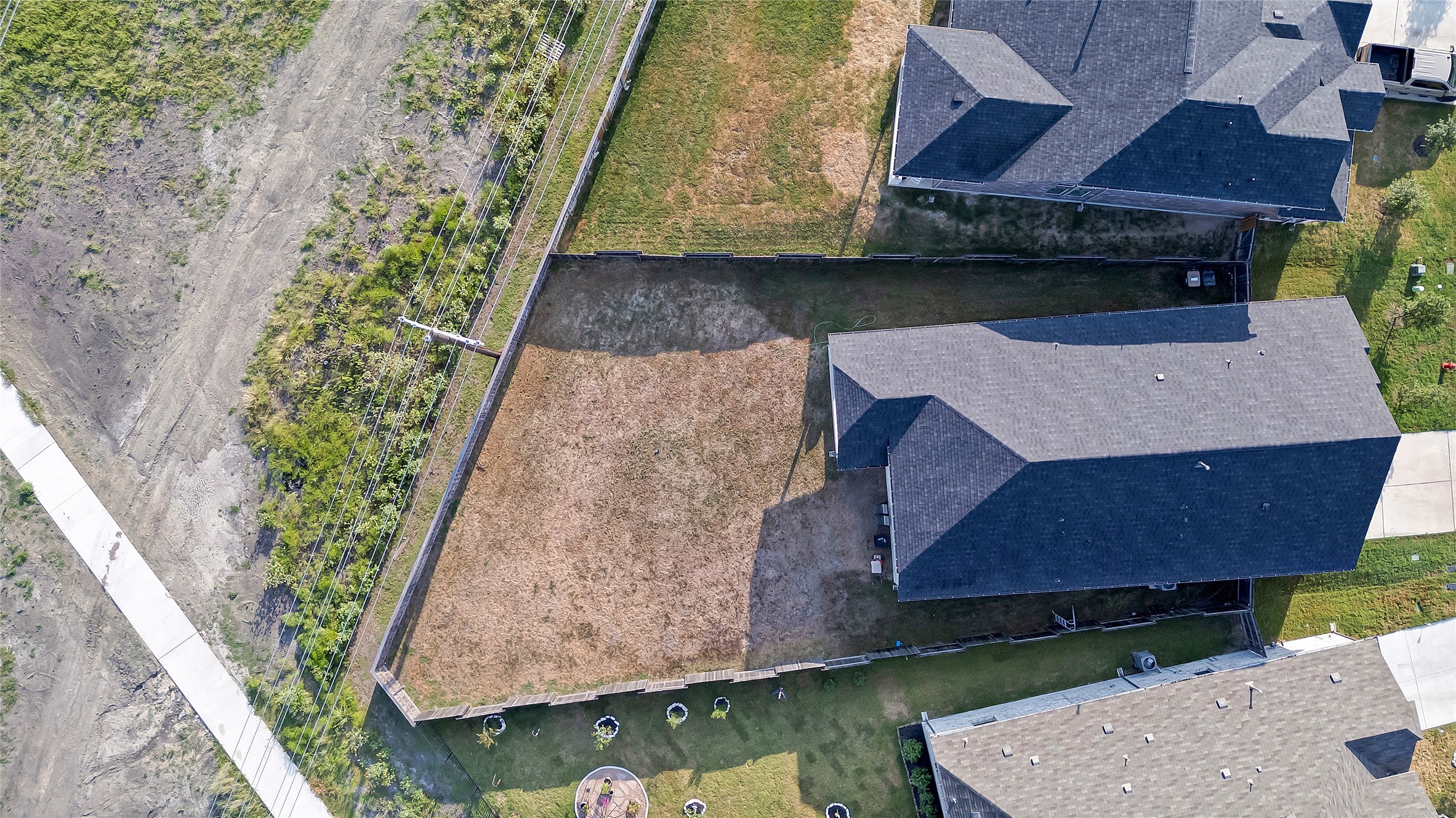574 Sugar Cane Buda, TX 78610 - Photo 26 of 34 Aerial View of Back Yard