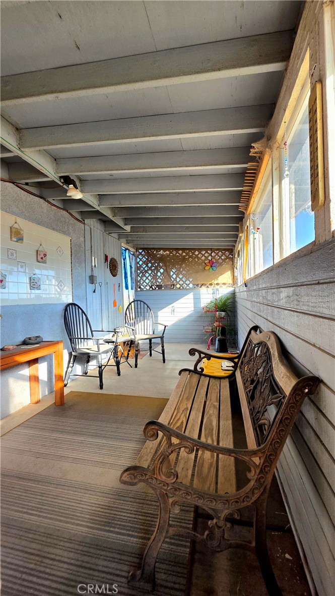 47527 Silver Valley Road Newberry Springs, CA 92365 - Photo 28 of 70 Rear enclosed patio off master bedroom
