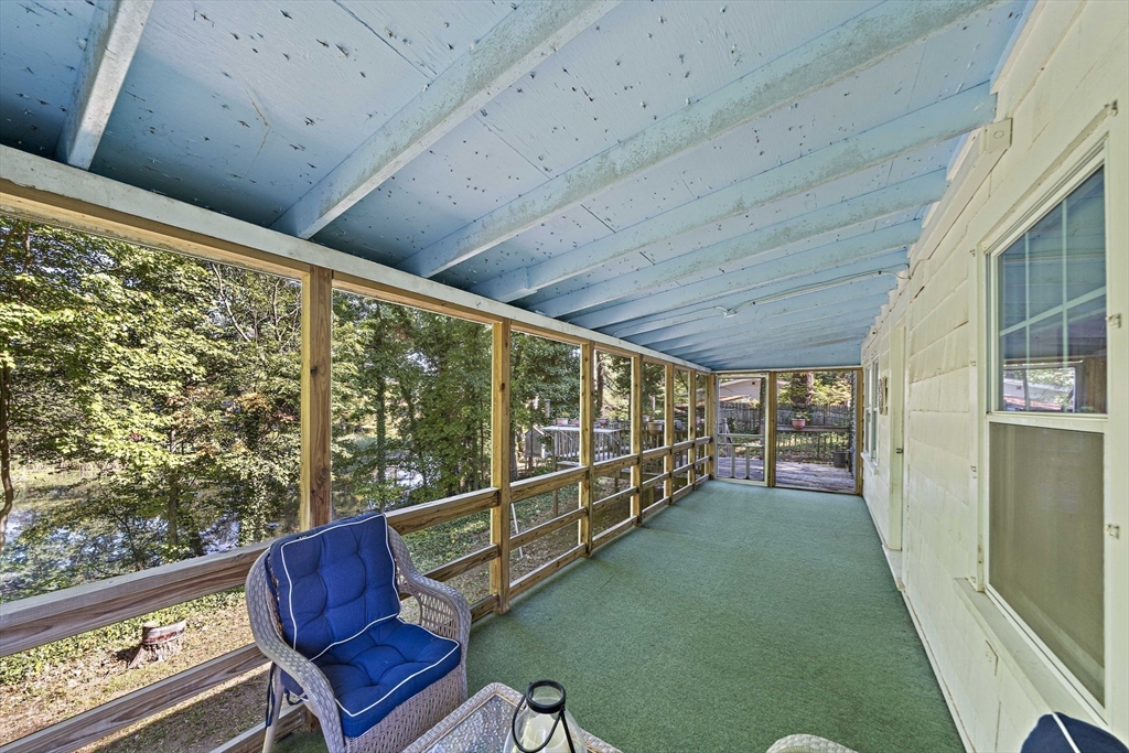 8 Elginwood Road Peabody, MA 01960 - Photo 13 of 25 a view of a two chairs in the balcony