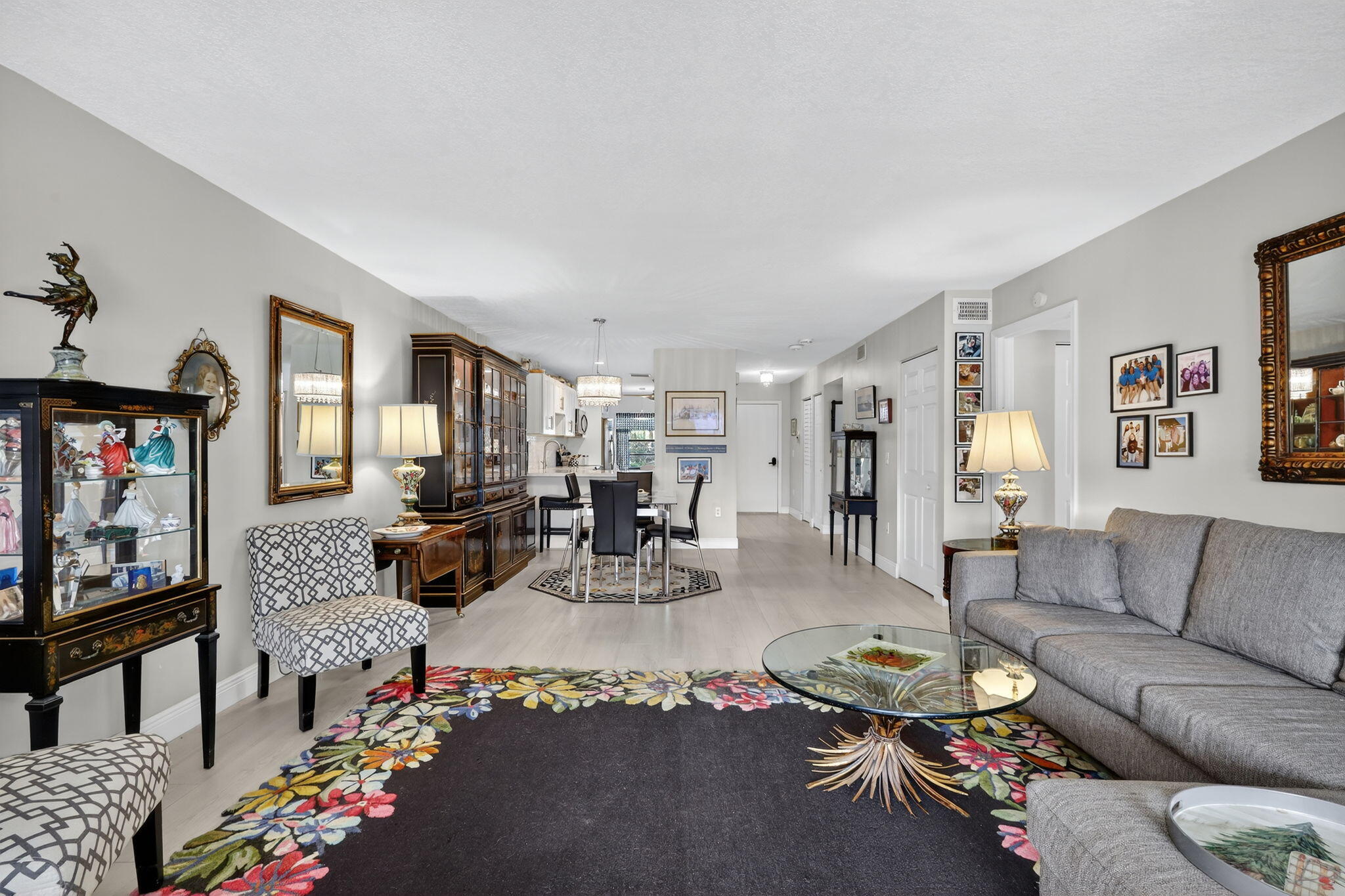 36 Southport Lane, Unit C Boynton Beach, FL 33436 - Photo 28 of 69 a living room with furniture and a flat screen tv