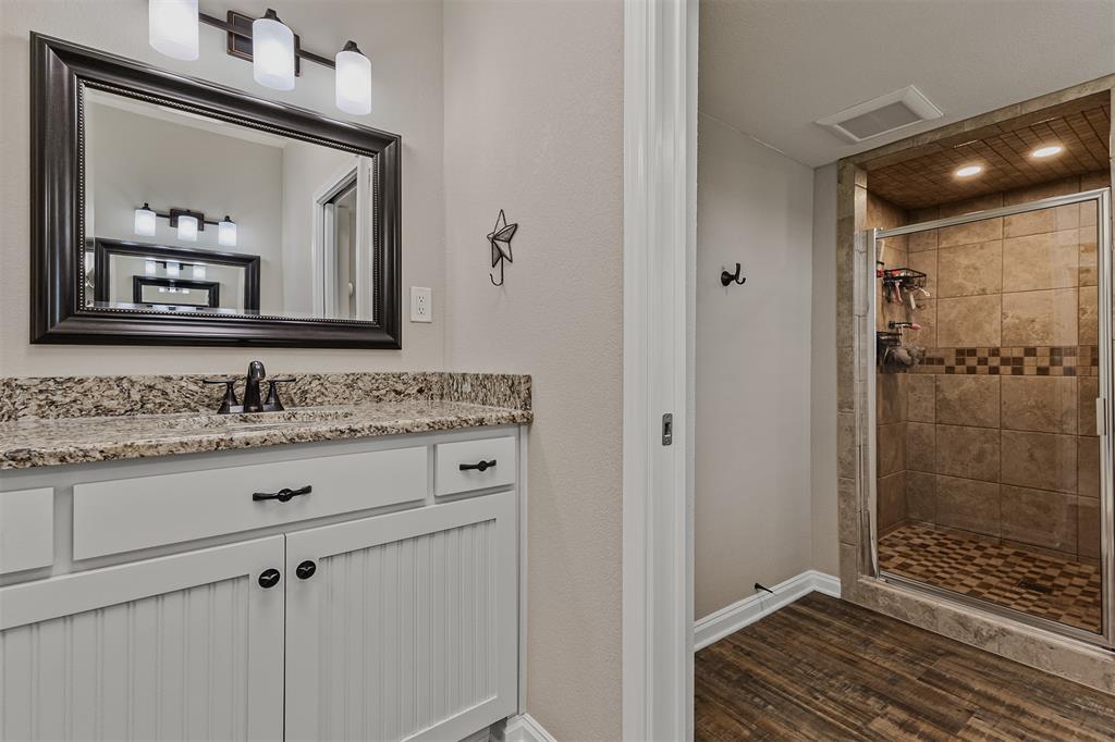 339 Colwell Road Forestburg, TX 76239 - Photo 18 of 31 Bathroom with separate vanity area of 339 Colwell Rd in Forestburg, TX