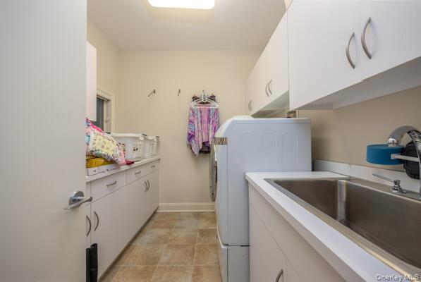 19 West Gate Road Suffern, NY 10901 - Photo 24 of 42 Utility sink and plenty of cabinets