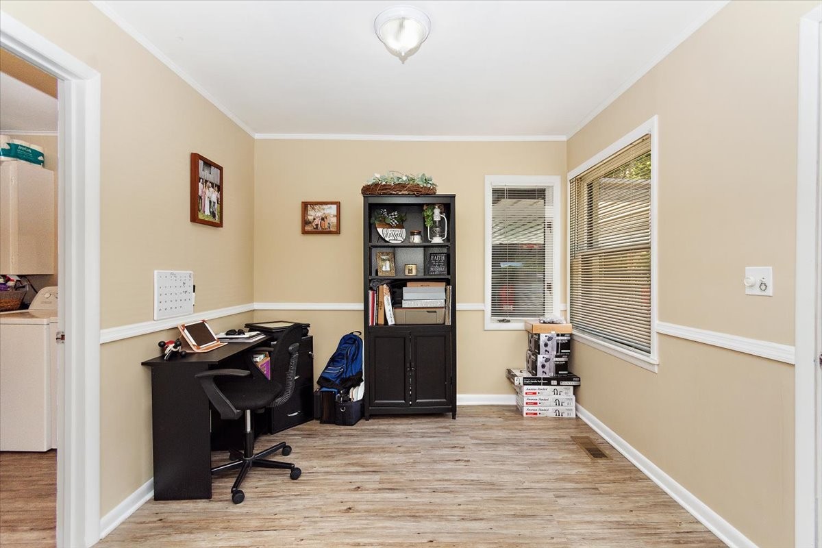 19 Horseshoe Bend Road Leoma, TN 38468 - Photo 13 of 29 a view of a workspace with furniture and a window