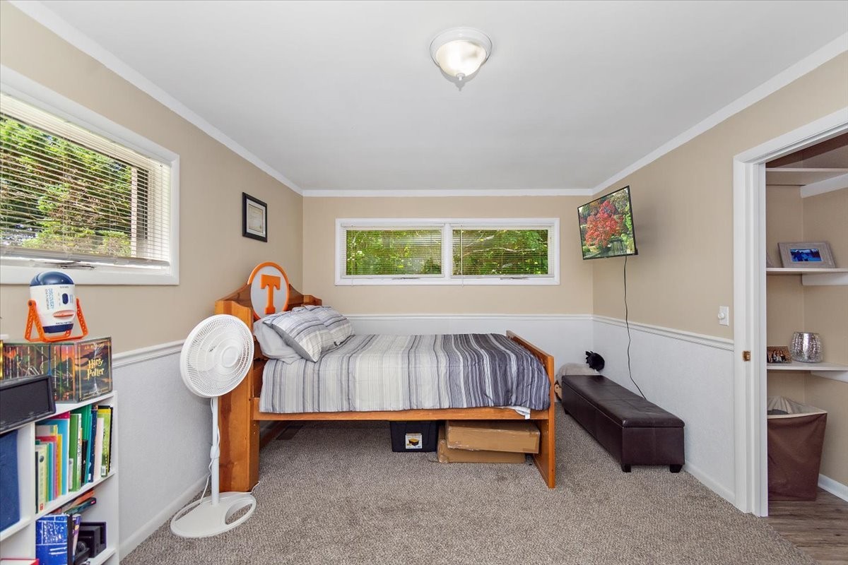 19 Horseshoe Bend Road Leoma, TN 38468 - Photo 18 of 29 a bedroom with furniture and a window