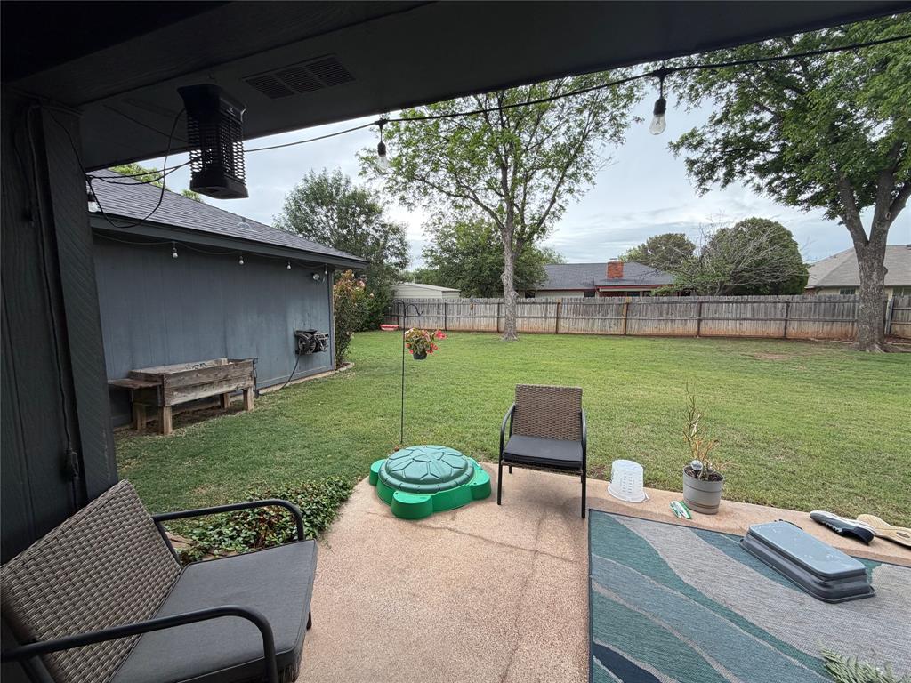 925 Manciples Way Abilene, TX 79602 - Photo 26 of 30 a view of a two chairs in a patio