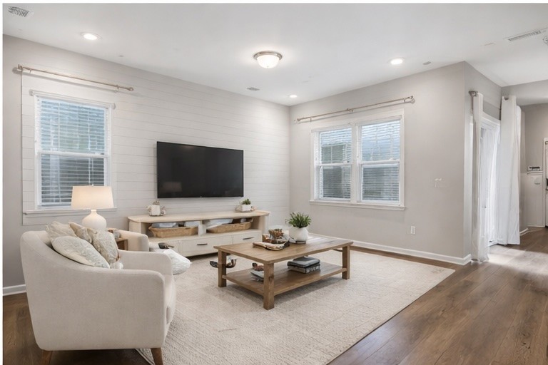 3721 Hoggett Ford Road Hermitage, TN 37076 - Photo 10 of 33 a living room with furniture and a flat screen tv