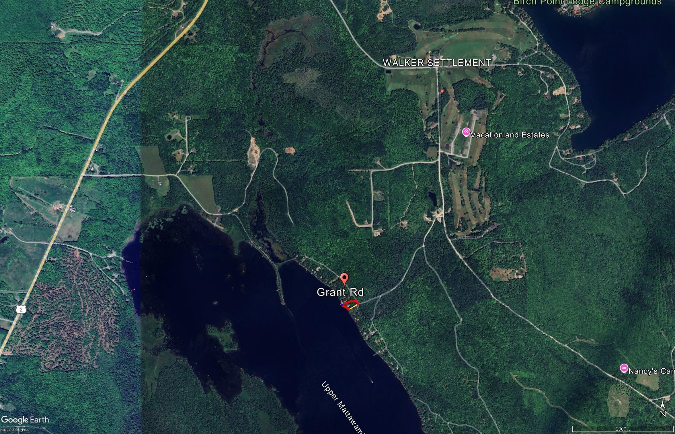 107 Grant Road Island Falls, ME 04747 - Photo 21 of 28 107grantaerial