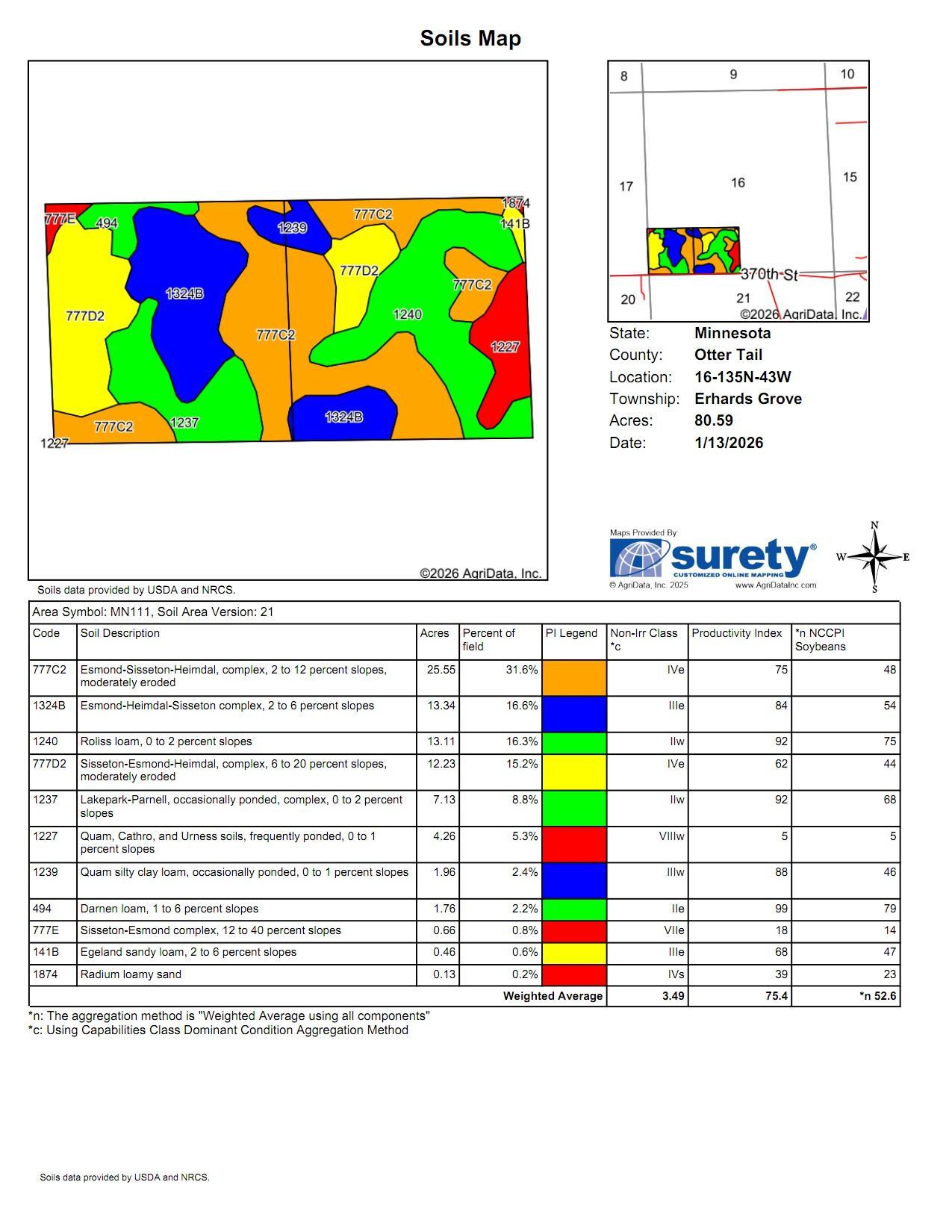 Tbd 370th Street Erhard, MN 56534 - Photo 2 of 31