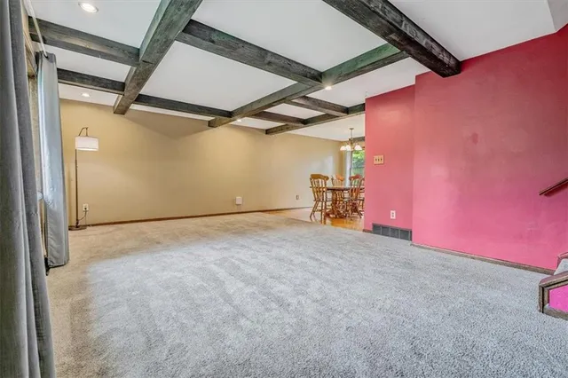 a view of empty room