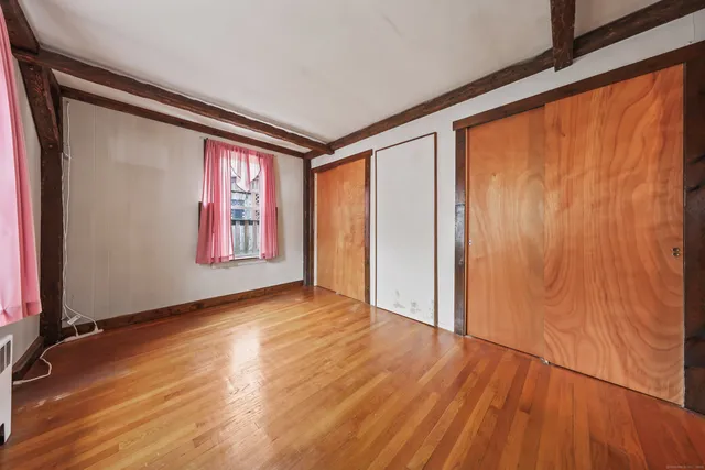 wooden floor in an empty room