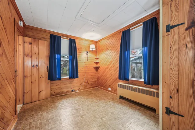 a house view with a backyard space