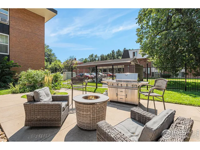 a view of an outdoor sitting space