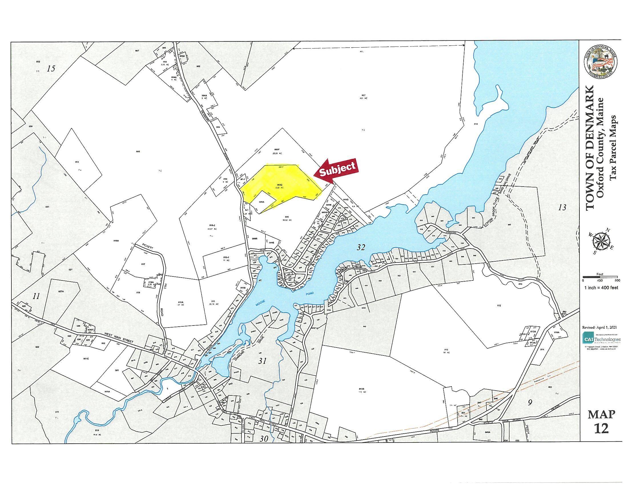 12-9 Denmark Road Denmark, ME 04022 - Photo 1 of 1 Town map