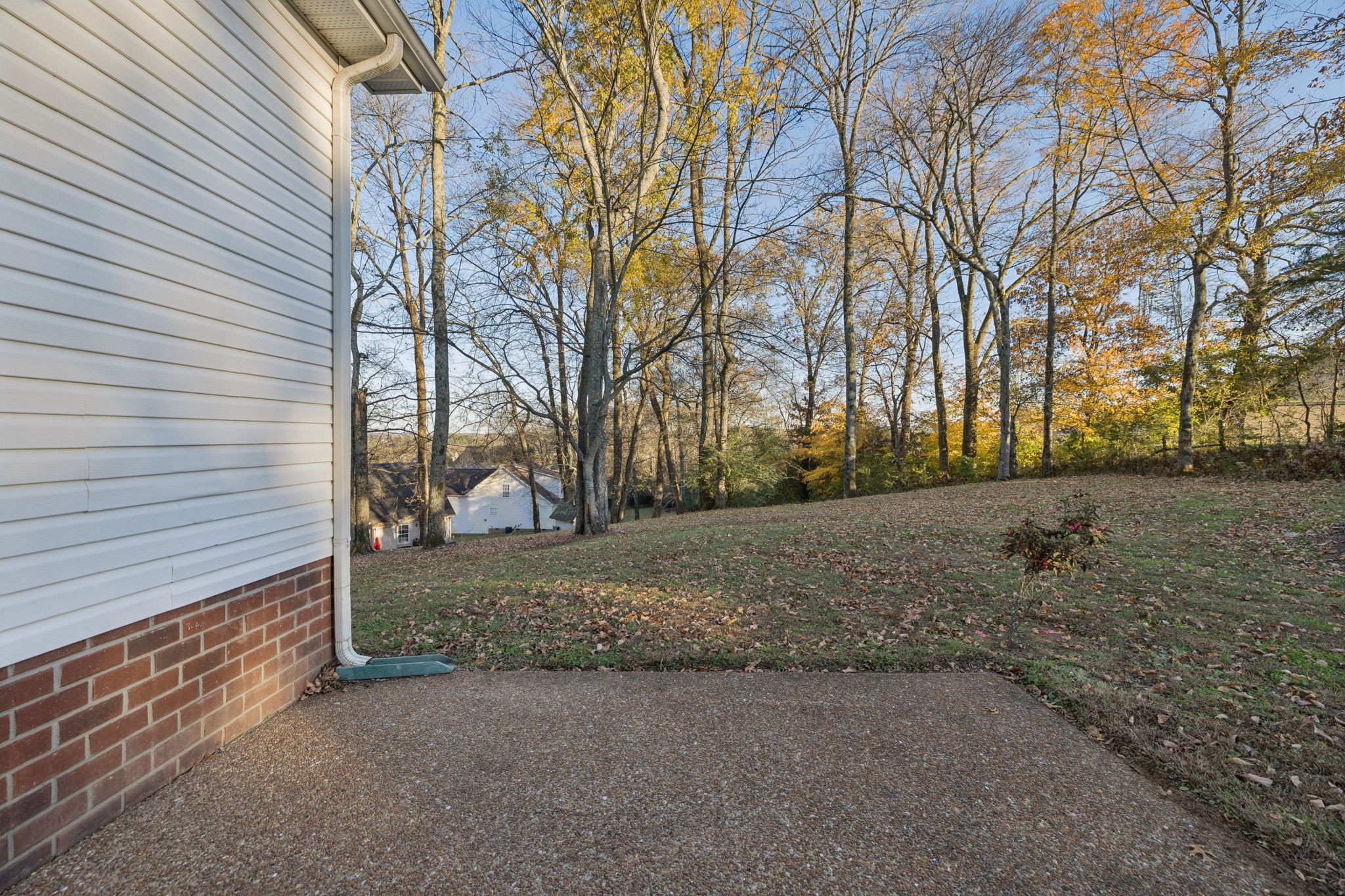 8010 Tiger Court Spring Hill, TN 37174 - Photo 36 of 36 a view of a yard covered with snow in front of house