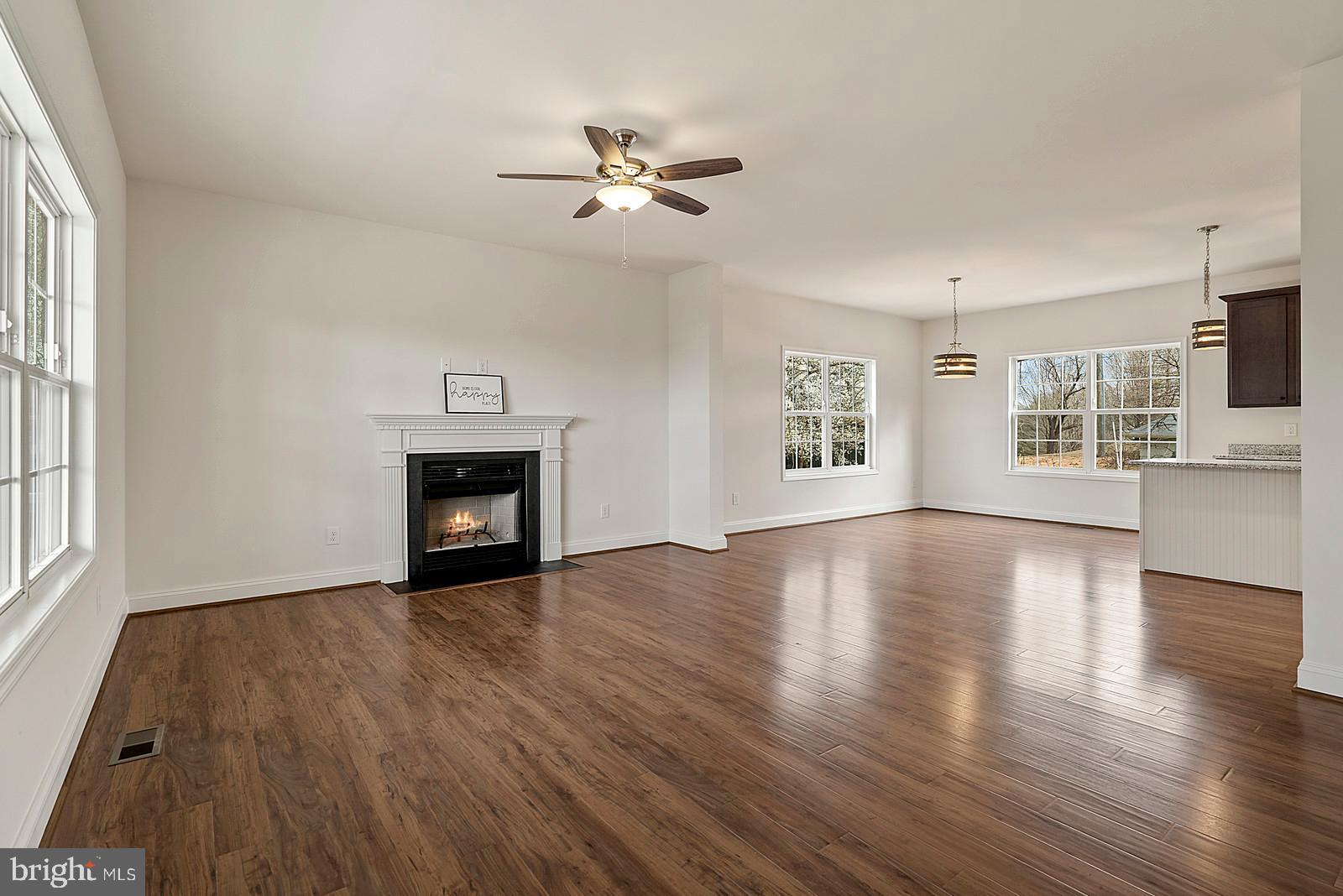 12020 Hume Road Hume, VA 22639 - Photo 5 of 38 Large Living Room with Woodburning Fireplace
