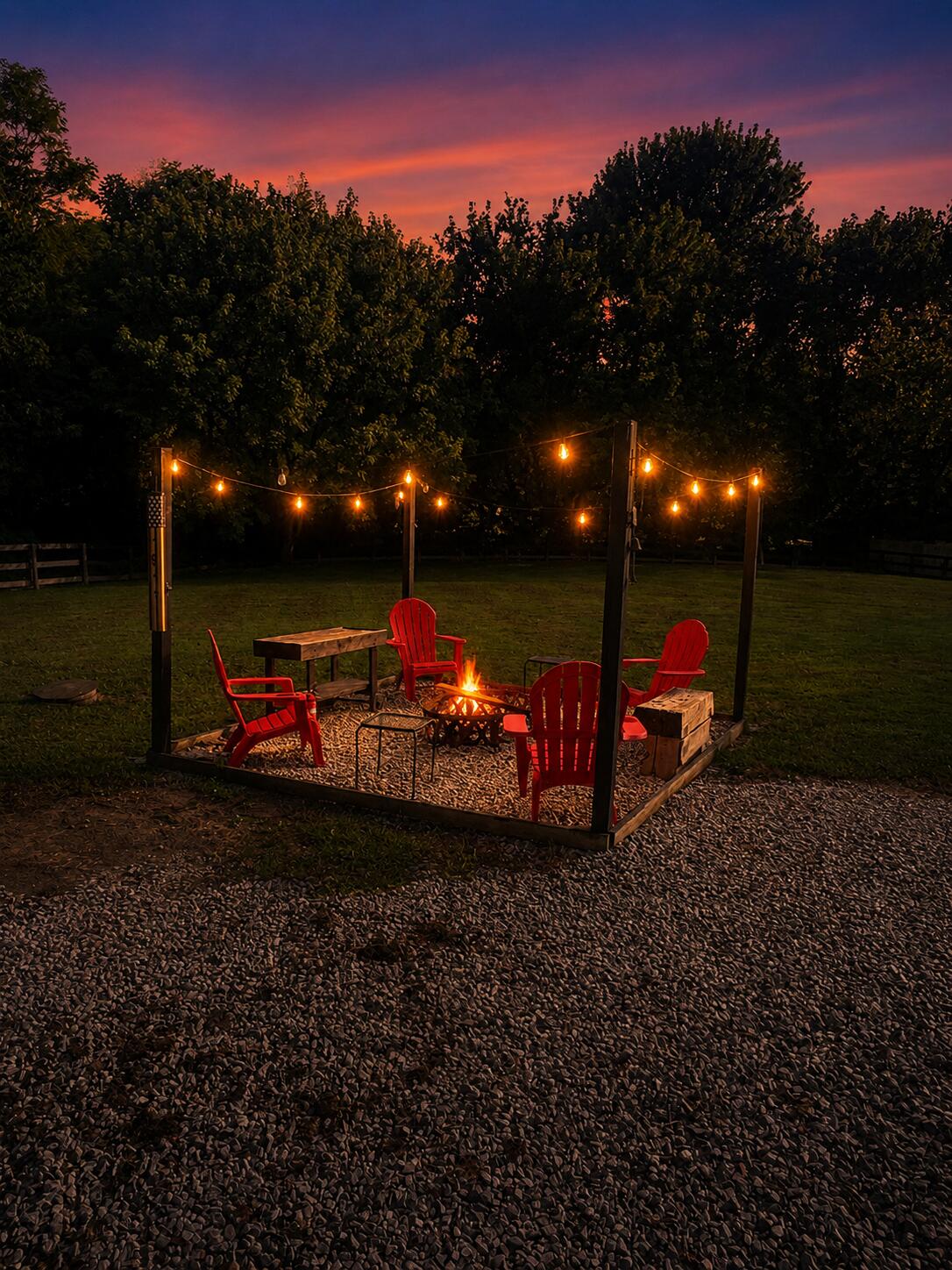 1911 Beaver Road Walton, KY 41094 - Photo 20 of 29 OUTDOOR FIREPIT SITTING AREA