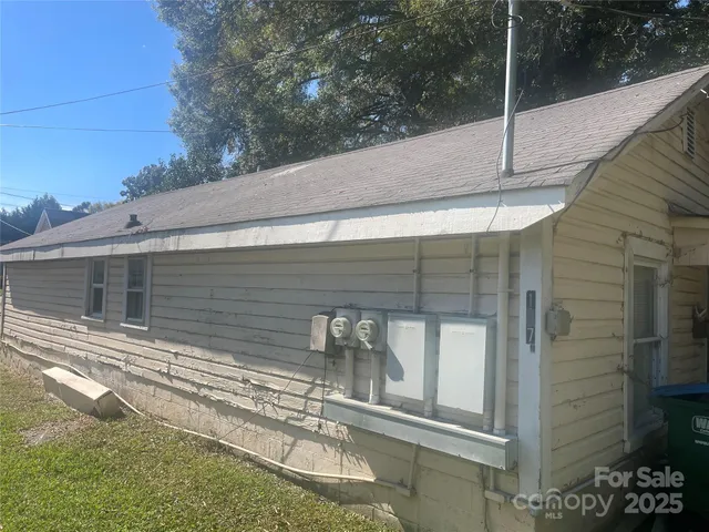 a view of a small house