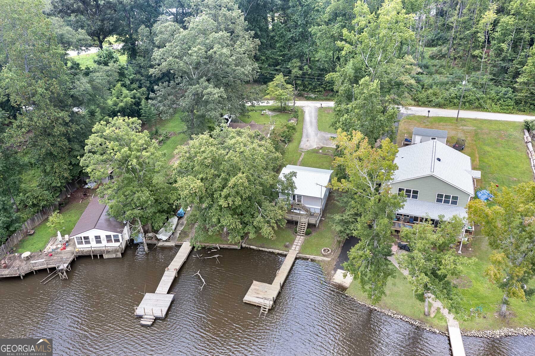 126 Elizabeth Circle Jackson, GA 30233 - Photo 2 of 33 aerial view of a house with wooden floor and outdoor space