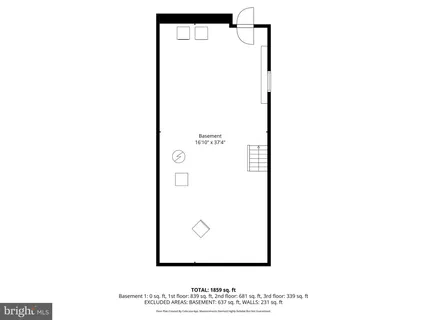 a picture of a floor plan