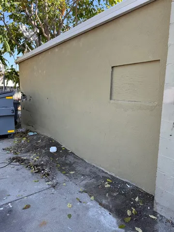 a close up of a wall