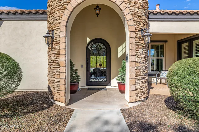 a front view of a house with a porch