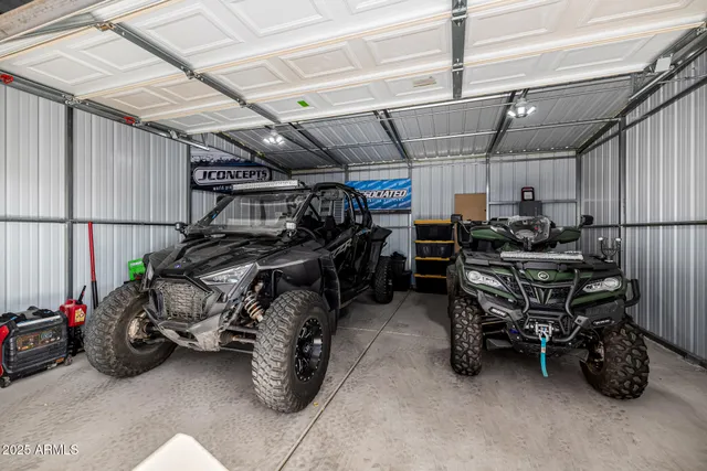 a view of a storage room with lots of stuff