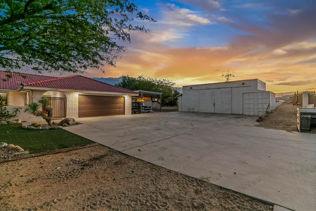 a view of building with garden