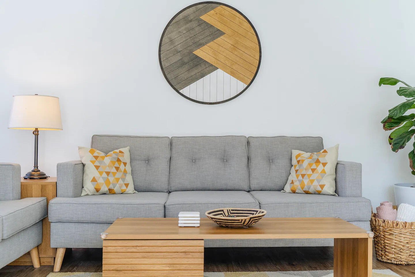 6635 Morongo Road Twentynine Palms, CA 92277 - Photo 5 of 31 wooden floor with a couch