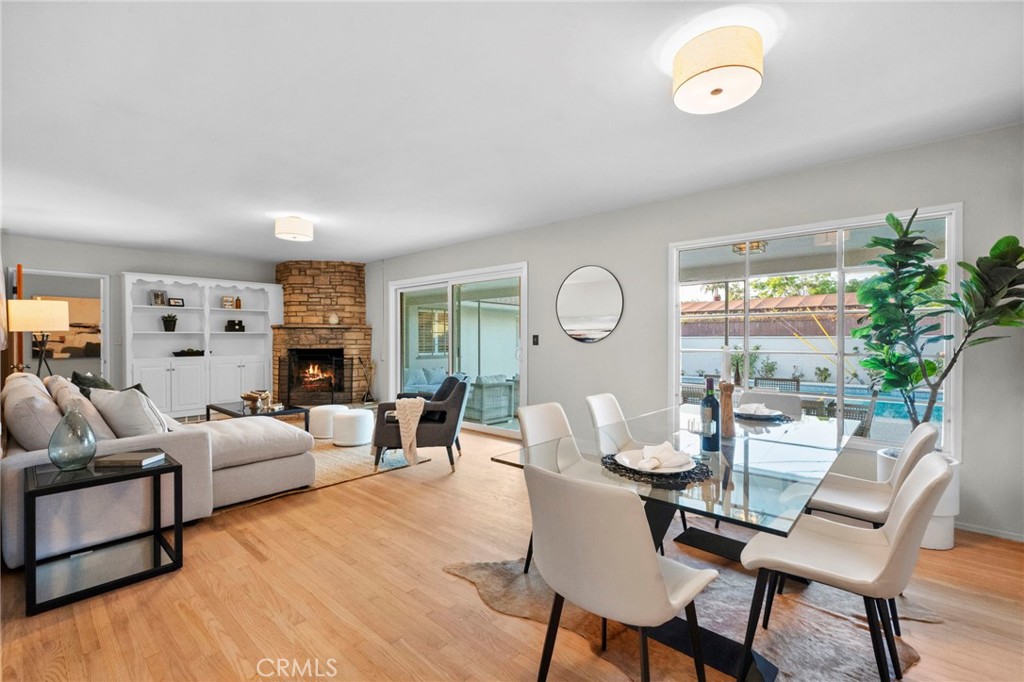 1101 Sharon Road Santa Ana, CA 92706 - Photo 12 of 53 Amazing Family room opens to the patio & pool.