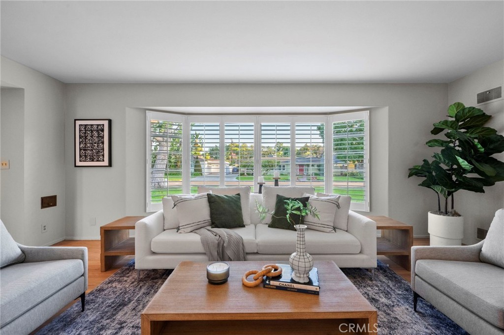 1101 Sharon Road Santa Ana, CA 92706 - Photo 8 of 53 Large picture bay window centers the main Living room.