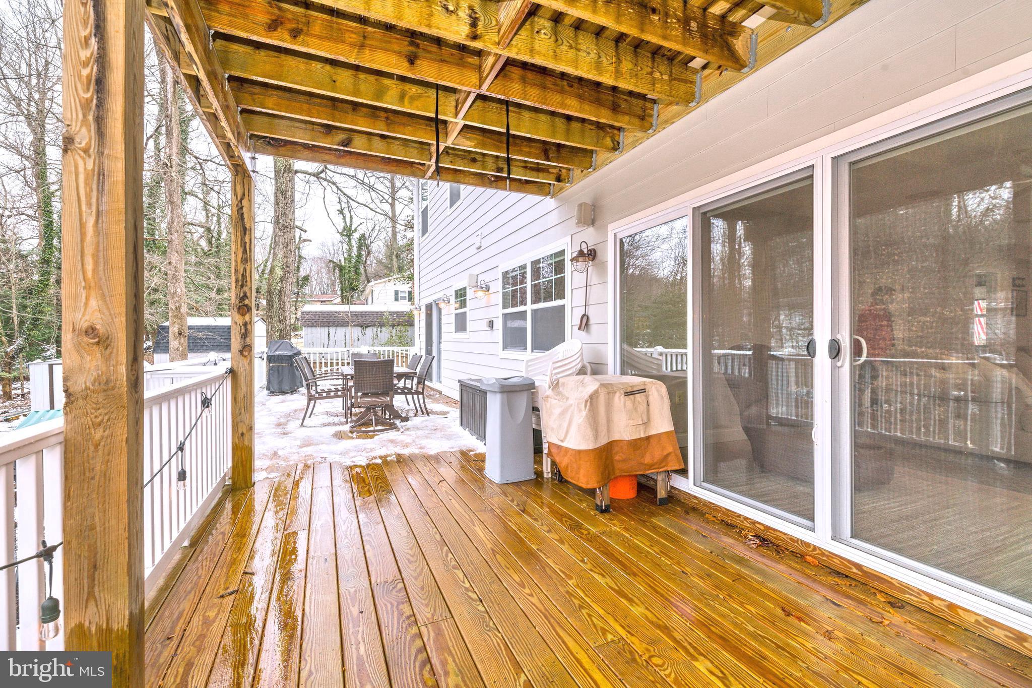 1865 Poplar Road Annapolis, MD 21401 - Photo 44 of 62 Lower Level Decking for Walkout Area