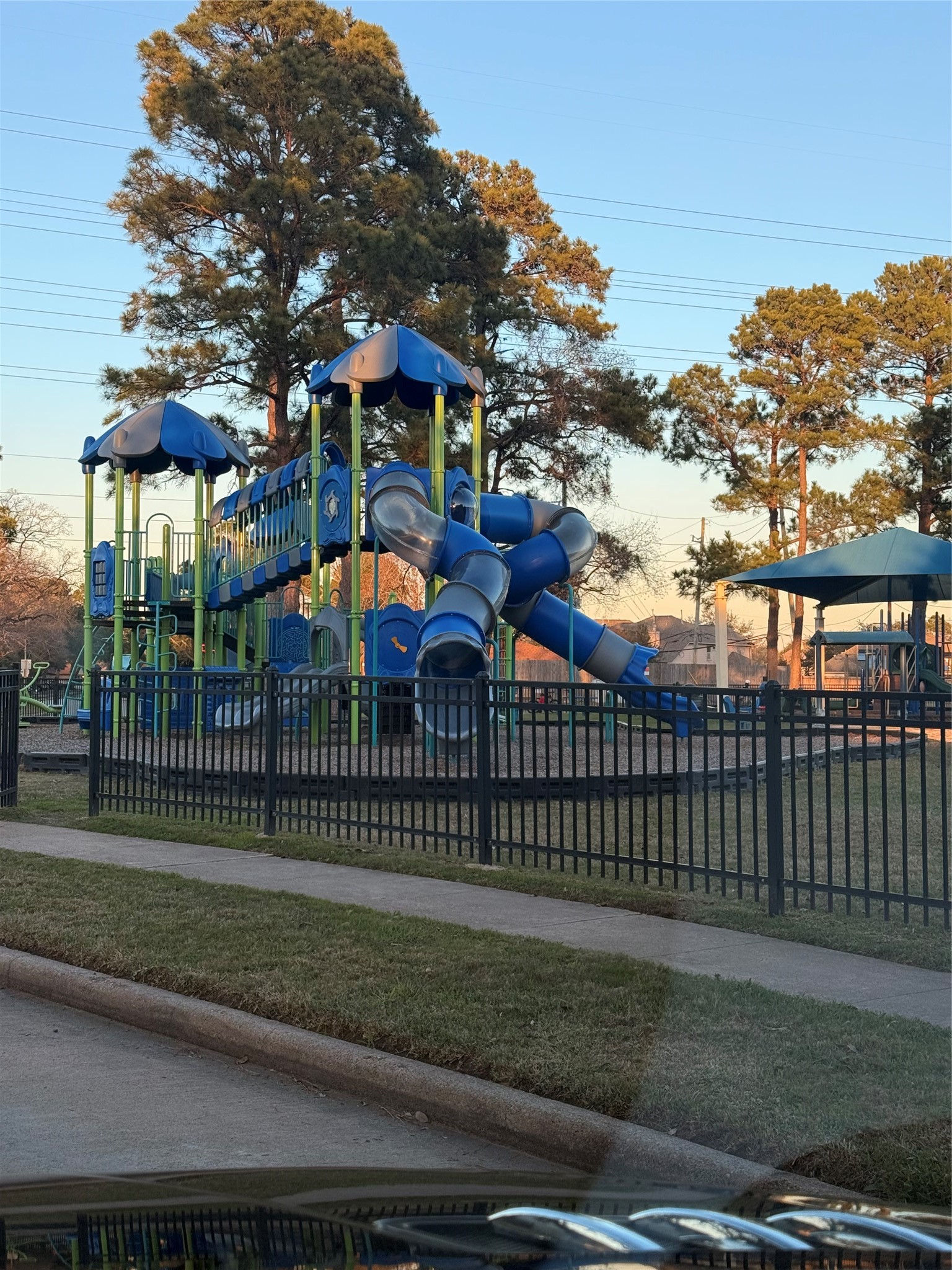 5619 Roserock Lane Spring, TX 77379 - Photo 14 of 14 a view of a park with iron fence